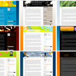 Themes para Clarín Blogs Diseño de 25 plantillas para el sistema de blogs de Clarín