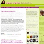 Diana Maffía Diseño de marca y sitio - Diana Maffía Blog y sitio web de la legisladora